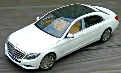 Mercedes Maybach AUTOart S 600 perlweiß 1:18 ultimatives Luxusauto Spielzeug Modell