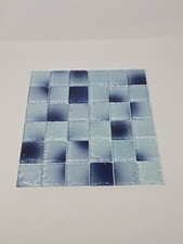 UNICORN Caribbean Blue Glass Mosaic Tile Mesh-Mount BACKSPLASH/SHOWER 12"x 12"