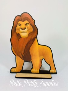 10 The Lion King Simba Wood Centerpiece Party Birthday Decoration