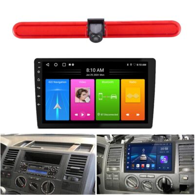 Autoradio Navigation car player GPS+Rückfahrkamera Für VW Multivan T5 Camper T6