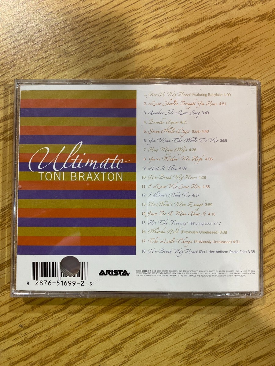 トニー・ブラクストンの12インチ・セット Ultimate Toni Braxton by Toni Braxton (CD, 2003) 828765169929| eBay