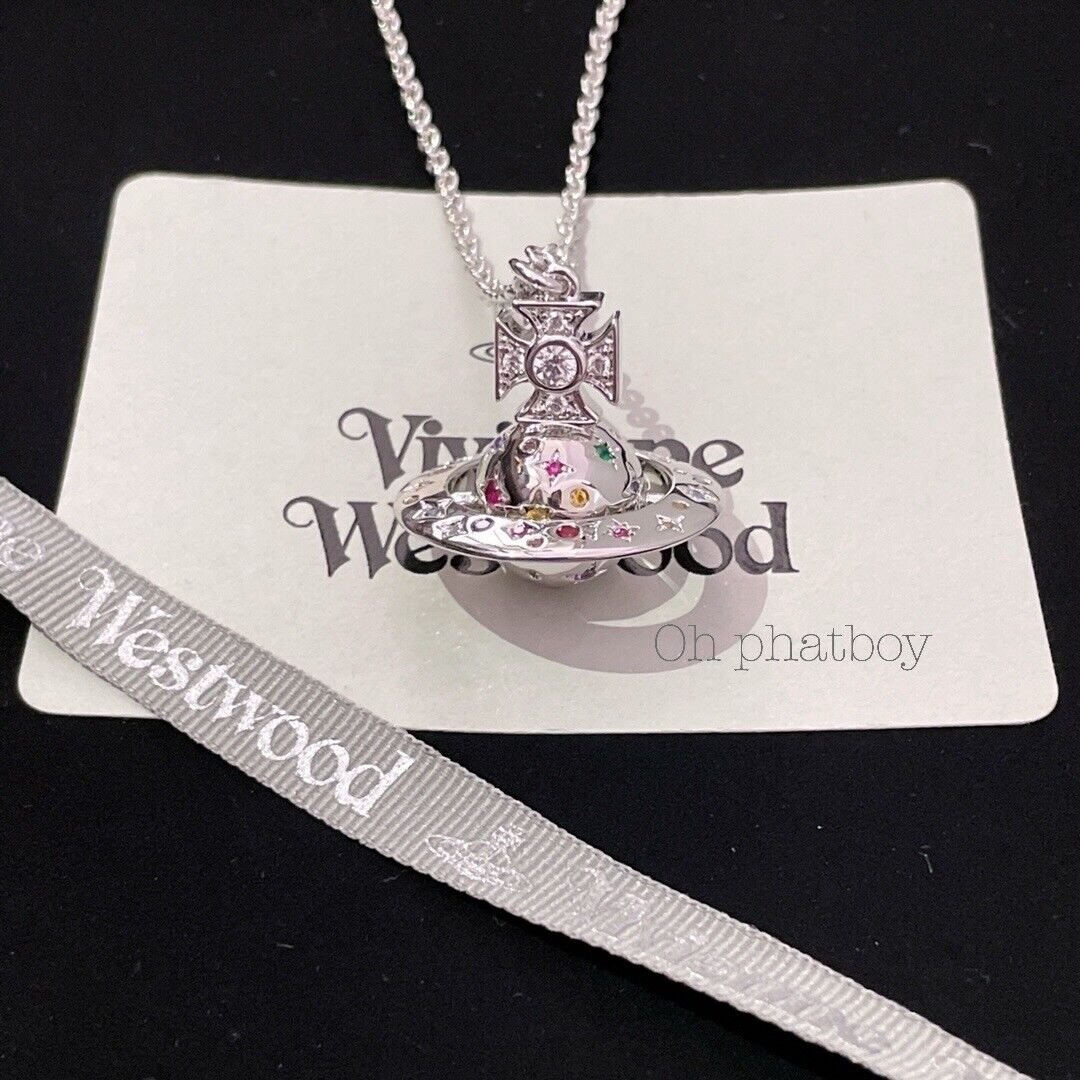 Vivienne Westwood Silver Nana Limited Edition Moon 3D Orb Vivienne Westwood Silver Nana Limited Edition Moon 3D Orb
