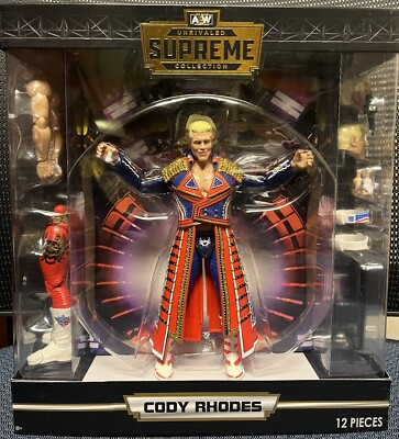 Cody Rhodes AEW Unrivaled Supreme Collection Figure WWE | eBay