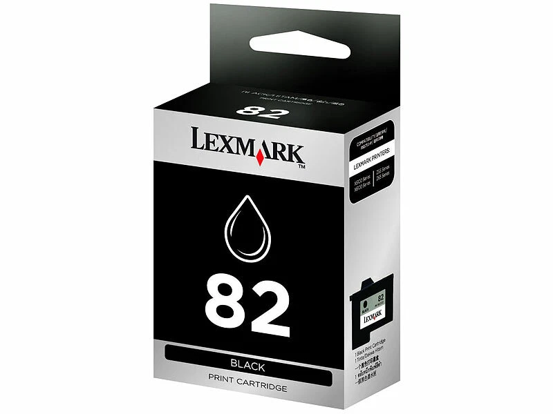 Original Lexmark 82 noir X5100 X5130 X5150 X5190 X6100 X6150 X6170 Z55 emball... - Photo 1/1
