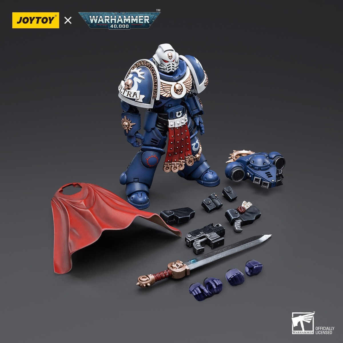JOYTOY ウォーハンマー40K PRIMARIS CAPTAIN 1/18 JoyToy War Hammer 40K Ultramarines Primaris Captain