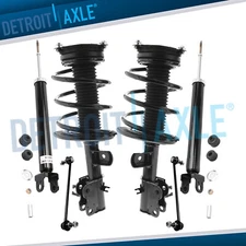 Front Struts Rear Shock Absorbers Sway Bars Kit for 2016 - 2018 Nissan Maxima