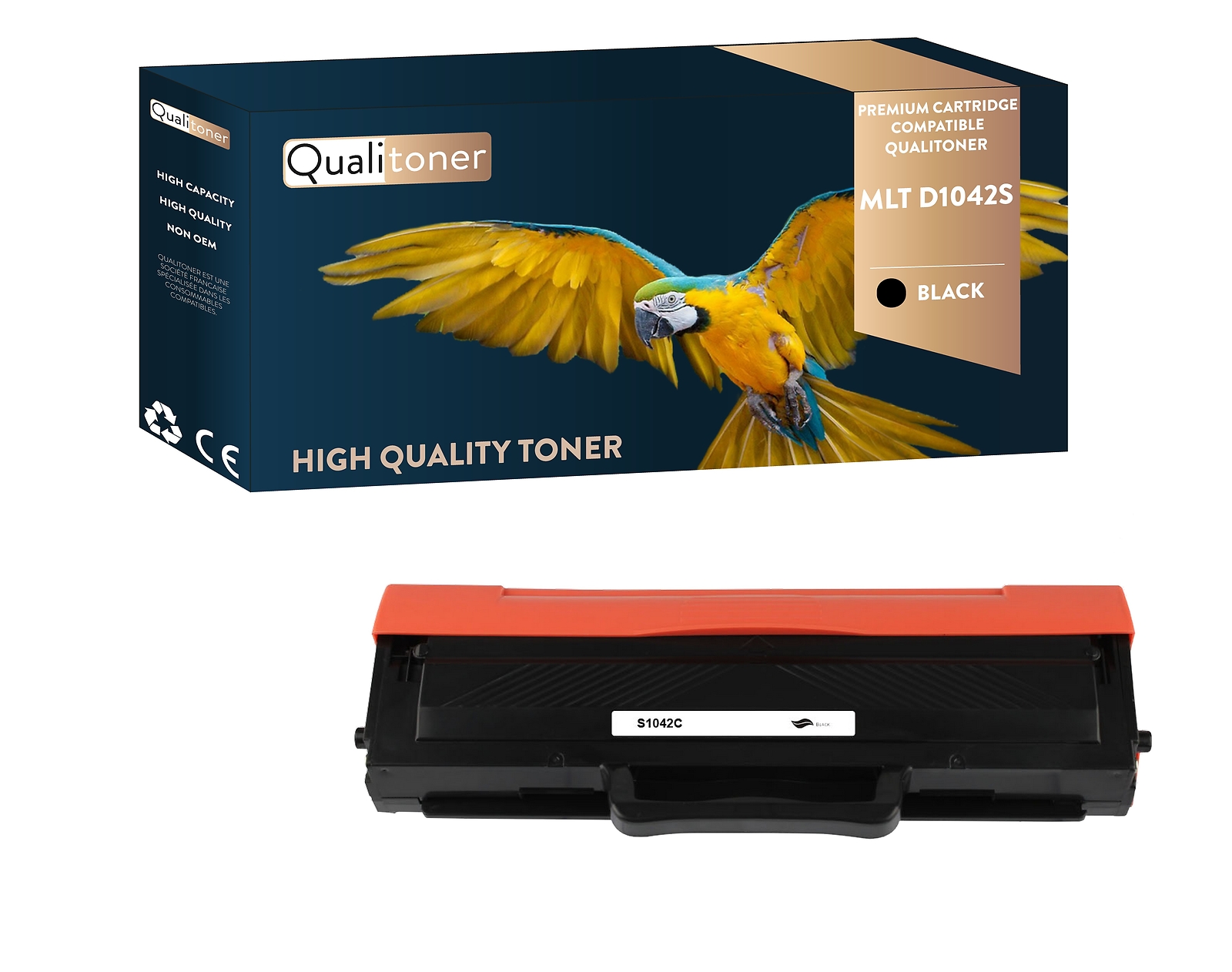 Toner SAMSUNG MLTD1042S Noir Qualitoner pour en finir avec les textes pales et flous