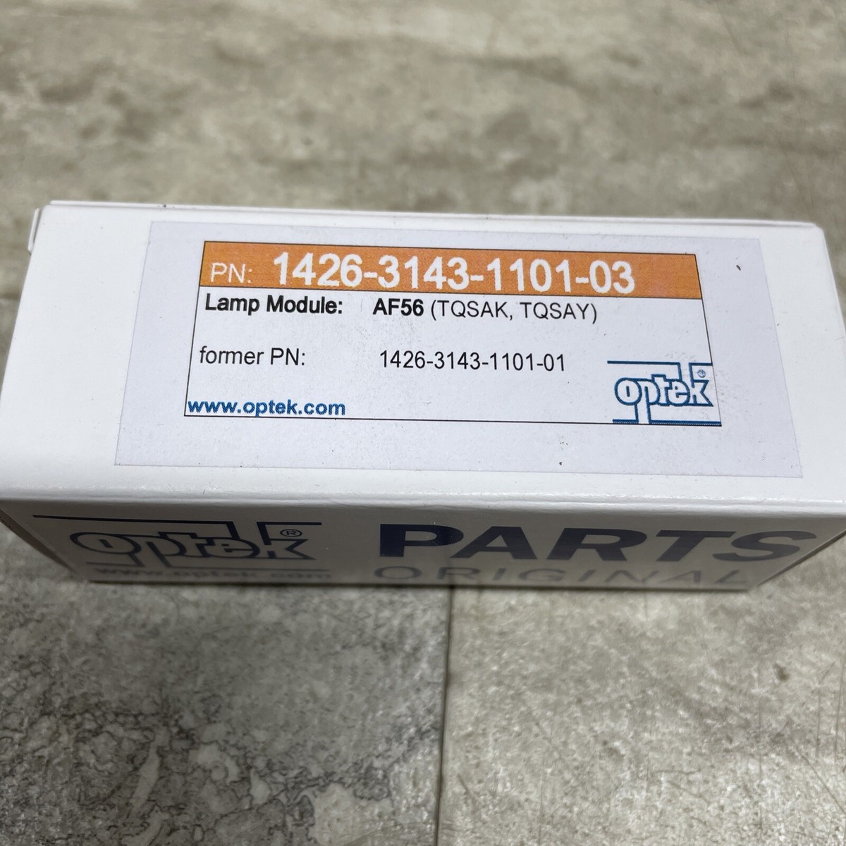 OEM OPTEK 1426-3143-1101-03 AF56 Lamp Module, TQSAK TQSAY OEM OPTEK 1426-3143-1101-03 AF56 Lamp Module, TQSAK TQSAY