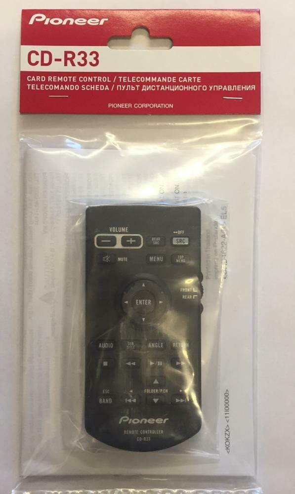 Pioneer CD-R33 Infra-red remote control for Pioneer DEH AVH Pioneer CD-R33 Infra-red remote control for Pioneer DEH AVH