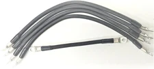 True® Battery cable set 4Awg for EZGO Heavy Duty TXT 48Volt 