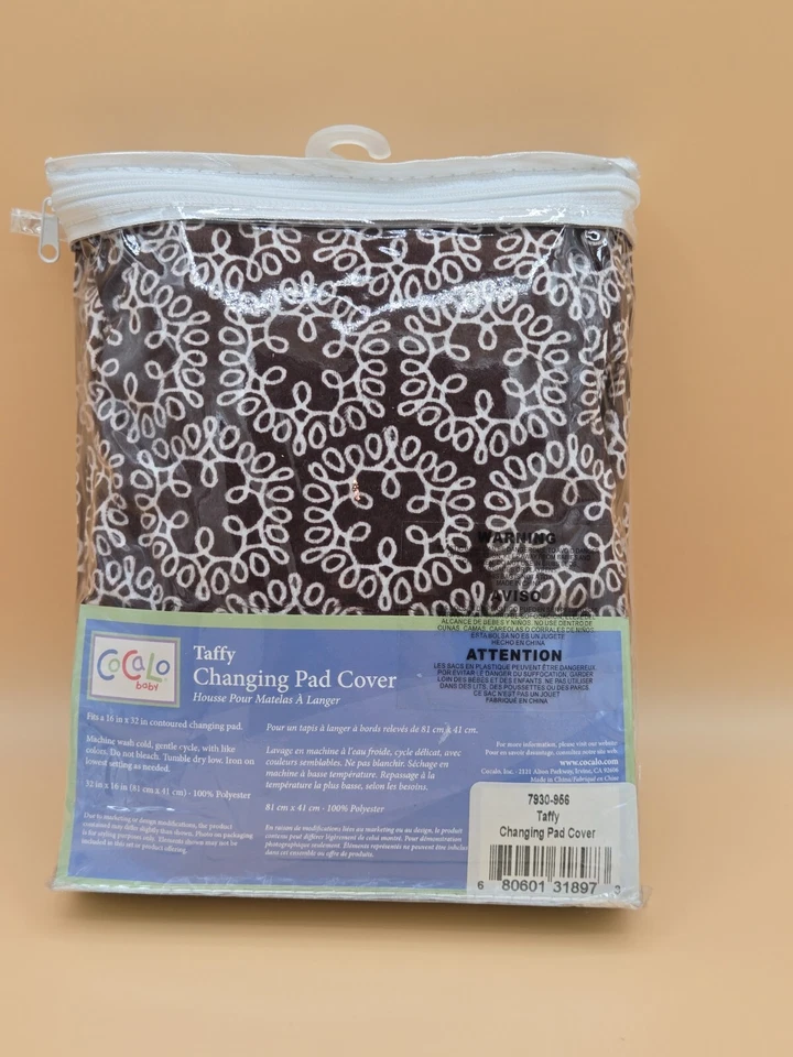 CoCaLo 16"x32" Taffy Cambiador Almohadilla Cubierta Guardería NUEVO Foto 2 de 4
