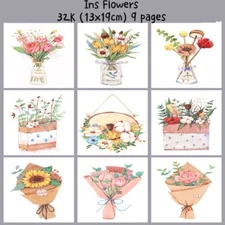 Baohong Painting Tutorial Watercolor Paper Painted Water-soluble Book Line Draft