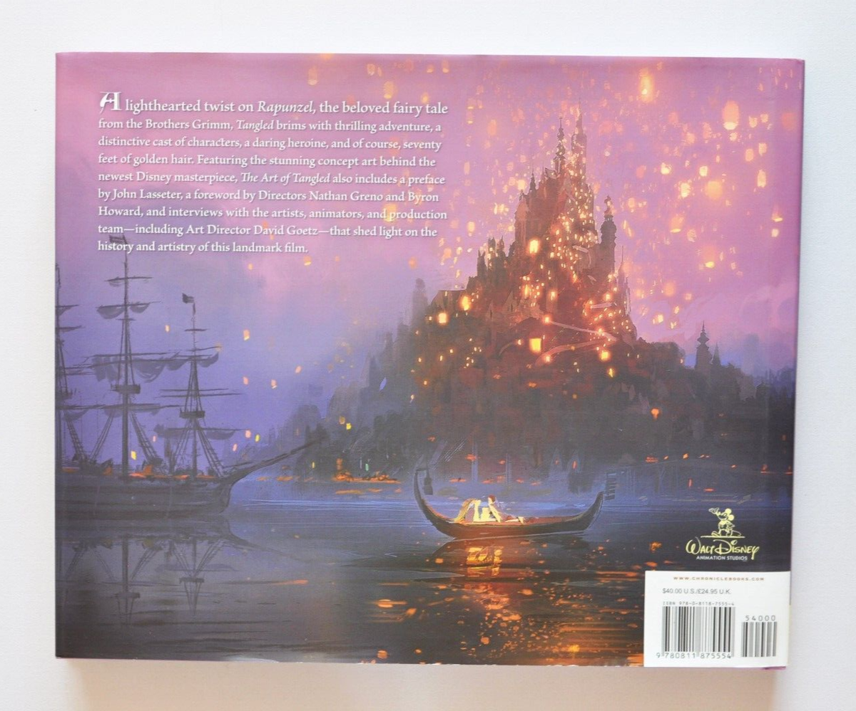 Book - The Art of Tangled (Disney) by Jeff Kurtti movie rapunzel
