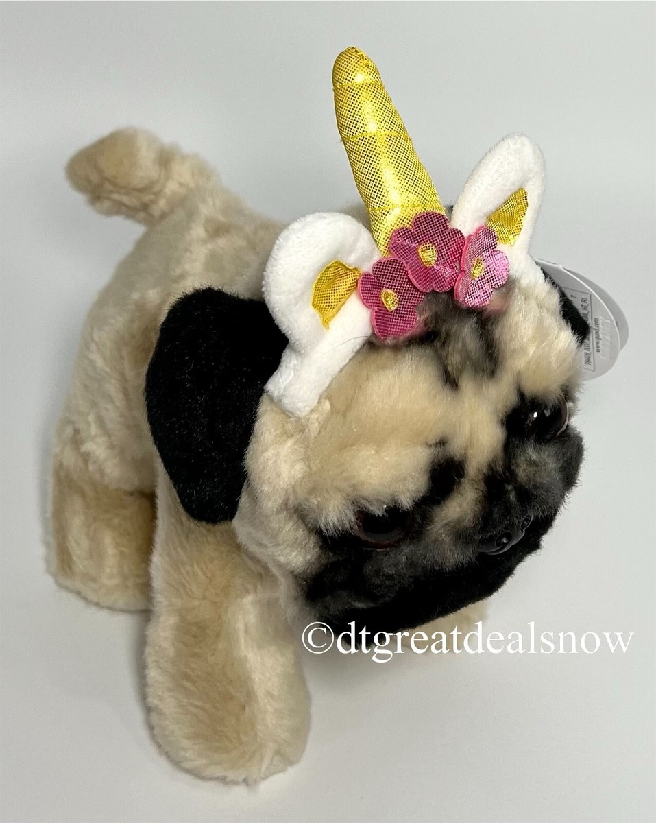Doug The Pug Unicorn Tutu Plush - 9 Inch Stuffed Animal Toy - View #4