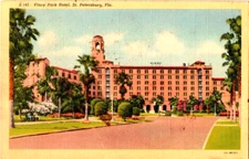 Vinoy Park Hotel, St. Petersburg, Florida postcard