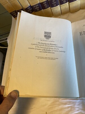 SET ENCYCLOPEDIA BRITANNICA “A NEW SURVEY OF UNIVERSAL KNOWLEDGE