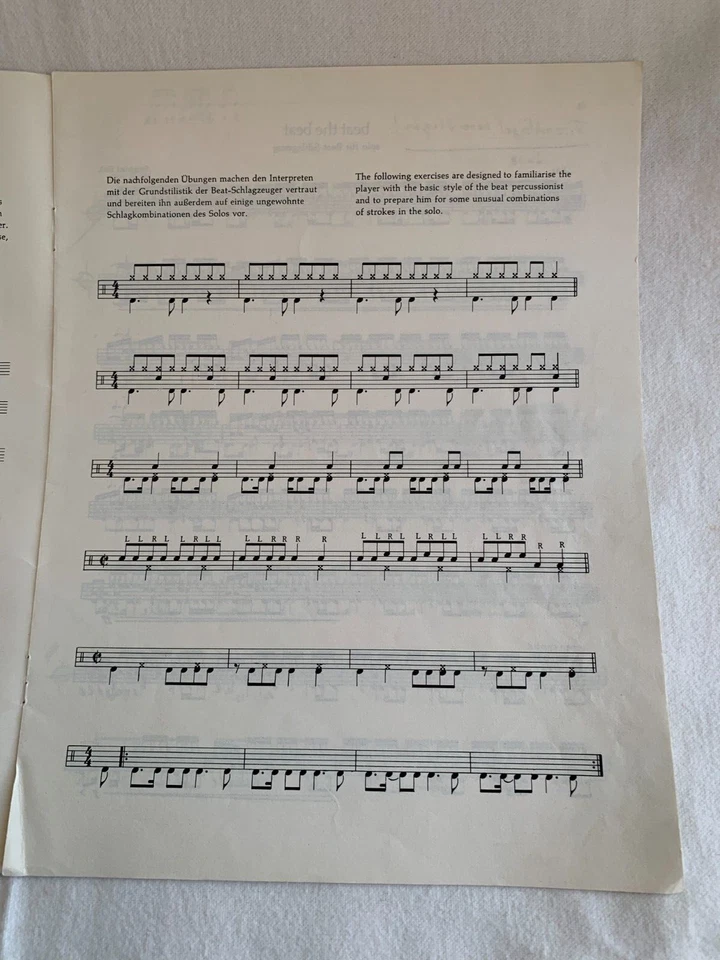 Werke für Schlagzeug -  Edition Schott - BAT 13 - Siegfried Fink - Beat the Beat - Bild 4 von 4