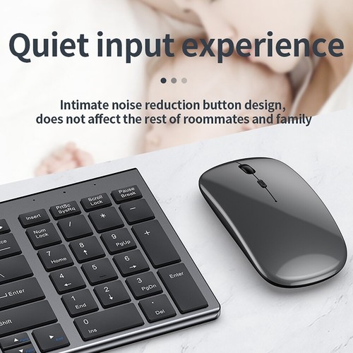 Wireless bluetooth 2.4G Keyboard and Mouse set Three-mode Silent Full-size - Picture 8 of 14