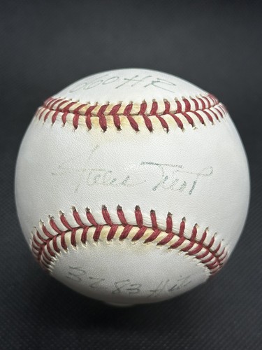 Willie Mays 660 HR 3283 Hits Signed Baseball SF Giants New York Mets Steiner COA