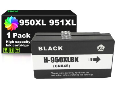 1PK Black Ink Cartridge FOR HP 950XL Officejet Pro 8600 8110 8610 8615 8630 8620