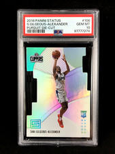 POP 8 PSA 10 Shai Gilgeous-Alexander 2018-19 Status PURSUIT Die-Cut SSP #106 RC