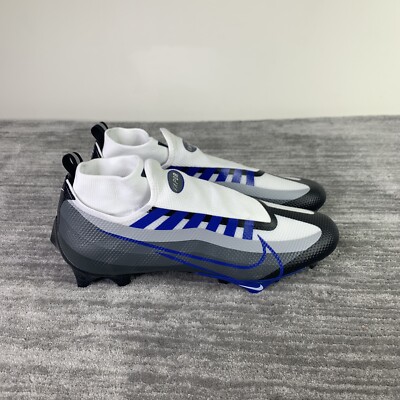 Nike Vapor Edge Pro 360 Mens 13 Black Blue White Football Cleats NEW
