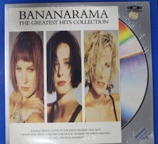 Bananarama - The Greatest Hits Collection Laserdisc Laser Disc LD With Shrink