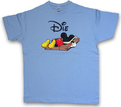 MOUSE TRAP T-SHIRT Comic Mickey Fun Die 