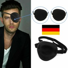 Medizinisch Augenklappe Schaum Rillen Abwaschbar Eyeshades Vision - DE,