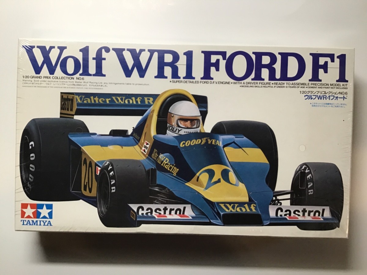 TAMIYA #20006 WOLF WR1 FORD F1 1/20 SCALE MODEL KIT | eBay