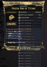 Tiny Tina's Wonderlands MAX LVL MAX DAMAGE Modded Pistol and Spell PC/XBOX/PS  