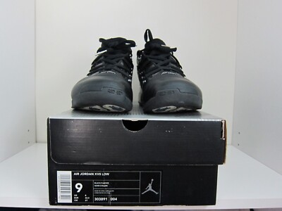 じょじょ 2002 Air Jordan 17 OG Low Black/Chrome (w/ Shoe Bags) 303891004