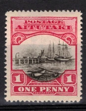 AITUTAKI Scott 35 Stanley Gibbons 31 Mint Hinged
