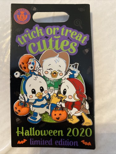 Disney Halloween Trick Or Treat Cuties Huey Dewey Louie Pin Le Ebay