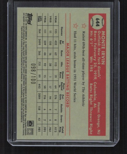 2021 Topps Chrome Platinum Anniversary NUMBERED PARALLELS You Pick - BUY 3 GET 1 - Picture 115 of 233