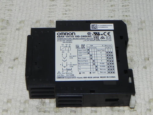Omron K8AK-TH11S-100-240VAC Temperature Monitoring Relays