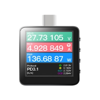 Tester KM003C Type C Voltmeter Digital Ammeter Current Power Detector