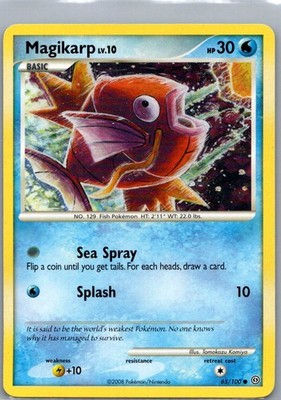 Magikarp 65/100 Common Stormfront DMG