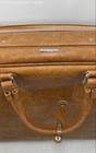 Samsonite Scandia Unisex Brown Top Handle Medium Size Leather Luggage Bag — photo 3