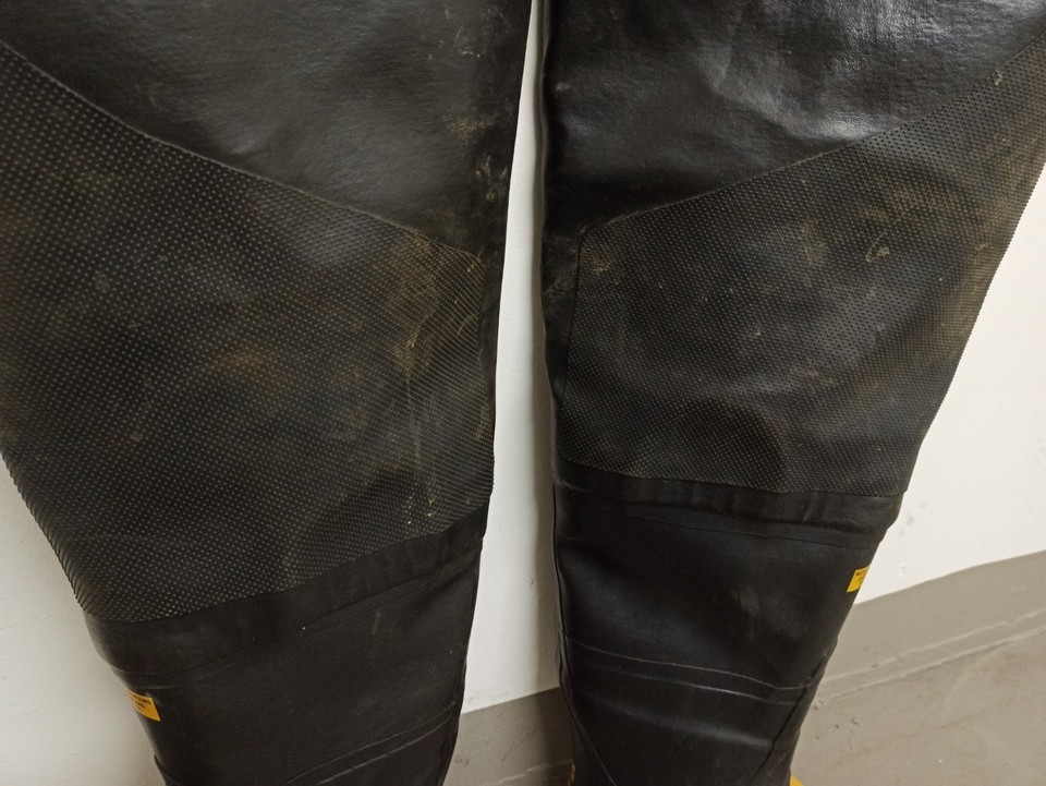 Bottes De Pêche/chasse FORTE Caoutchouc - Taille 42 - Vintage Espagne