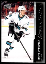 2021-22 Upper Deck French Jeunes Loups YG Jasper Weatherby Rookie San Jose