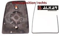Alkar 6432666 Spiegelglas FüR AußEnspiegel Rechts FüR Ford