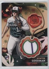 2024 Topps Holiday Relics Hunter Goodman #RC-HG 1e8f