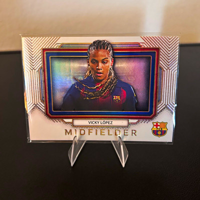 Futera Vicky López FC Barcelona Midfielder BL29 Sport Trading Card