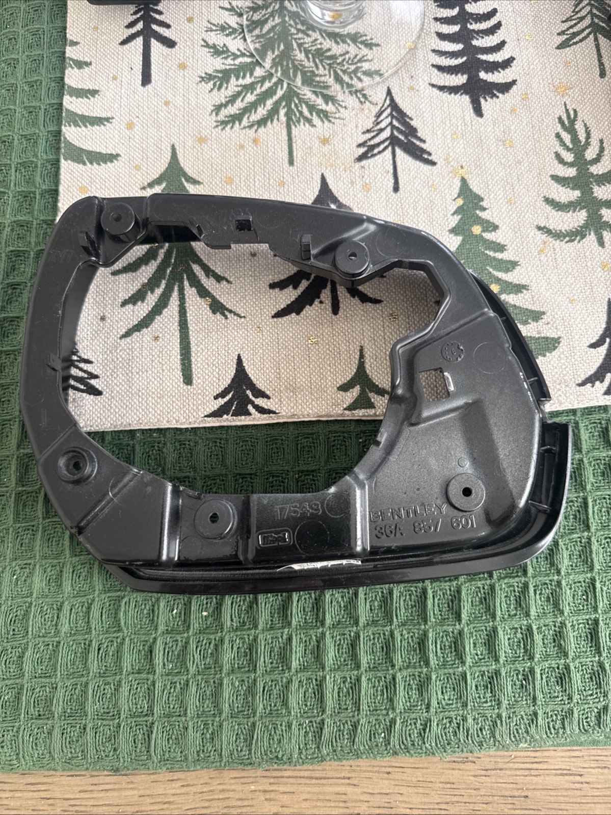 Bentley Inner Mirror Cover 36A857601 Great Cond