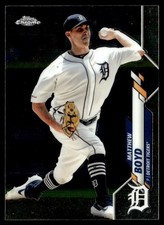2020 Topps Chrome Matthew Boyd Detroit Tigers #74