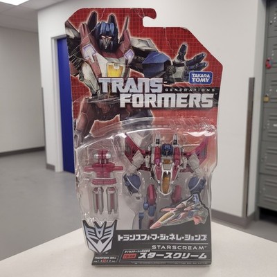 Takara Tomy Transformer Generations TG-09 STARSCREAM Seeker Conehead Deluxe