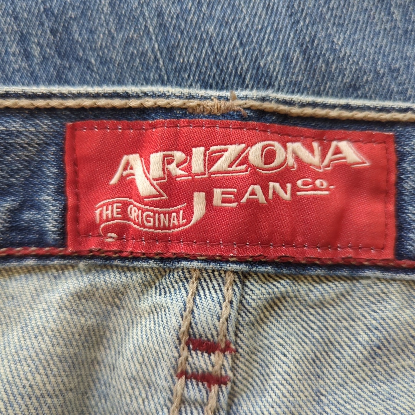 Arizona Jean Co Jeans Men 36x34 Original Straight Blue Medium Wash Denim Vintage