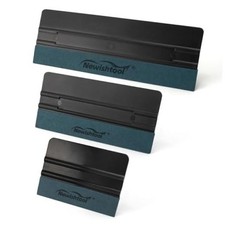 3 Pcs Vinyl Wrap Squeegee Different Size Felt Squeegee for Vinyl 3 Pcs-black
