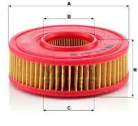 Air Filter fits: AUSTIN MINI I 850,AUSTIN MINI II 1000/1275 GT/850,AUSTIN 100